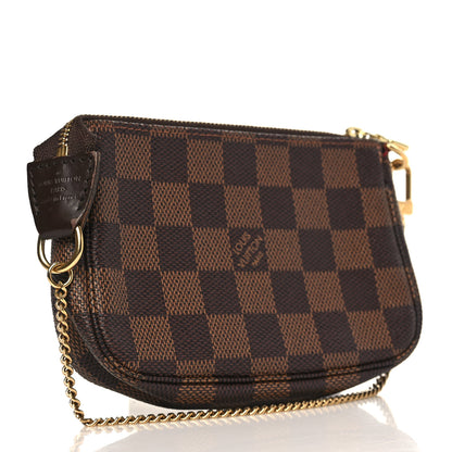 Louis Vuitton Damier Ebene Mini Pochette Accessories 3 of 8