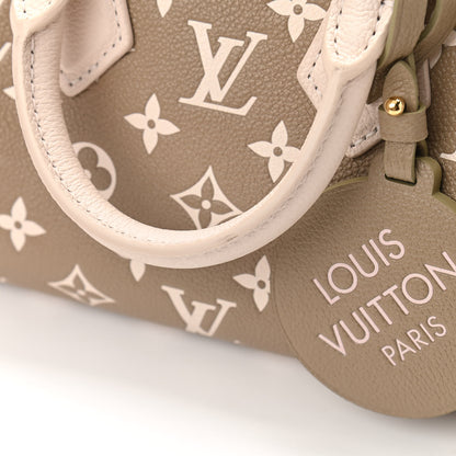 Louis Vuitton Empreinte Monogram Spring in the City Speedy Bandouliere 20 Kaki Beige Cream 11 of 12