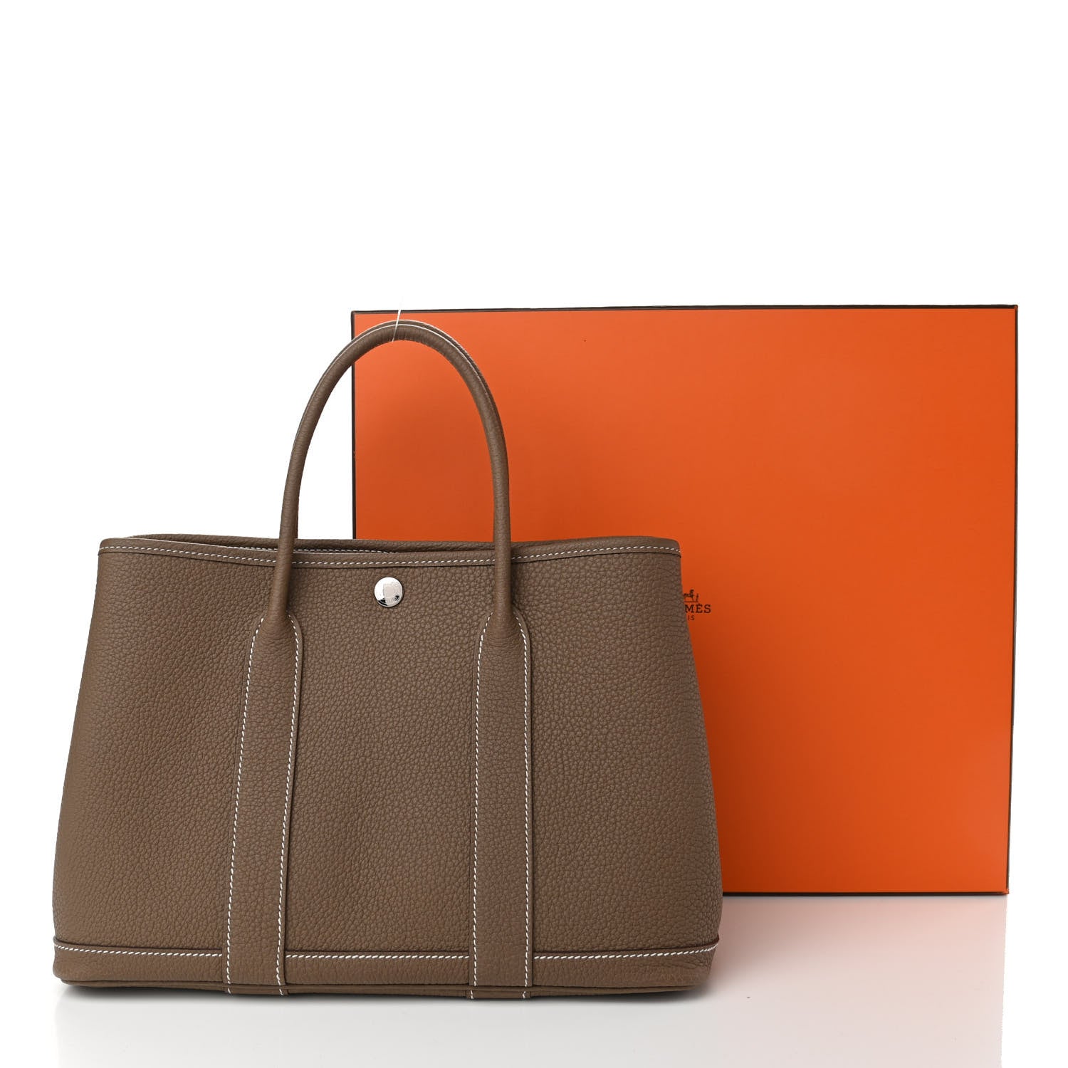 Hermes Negonda Garden Party 30 TPM Etoupe 12 of 12