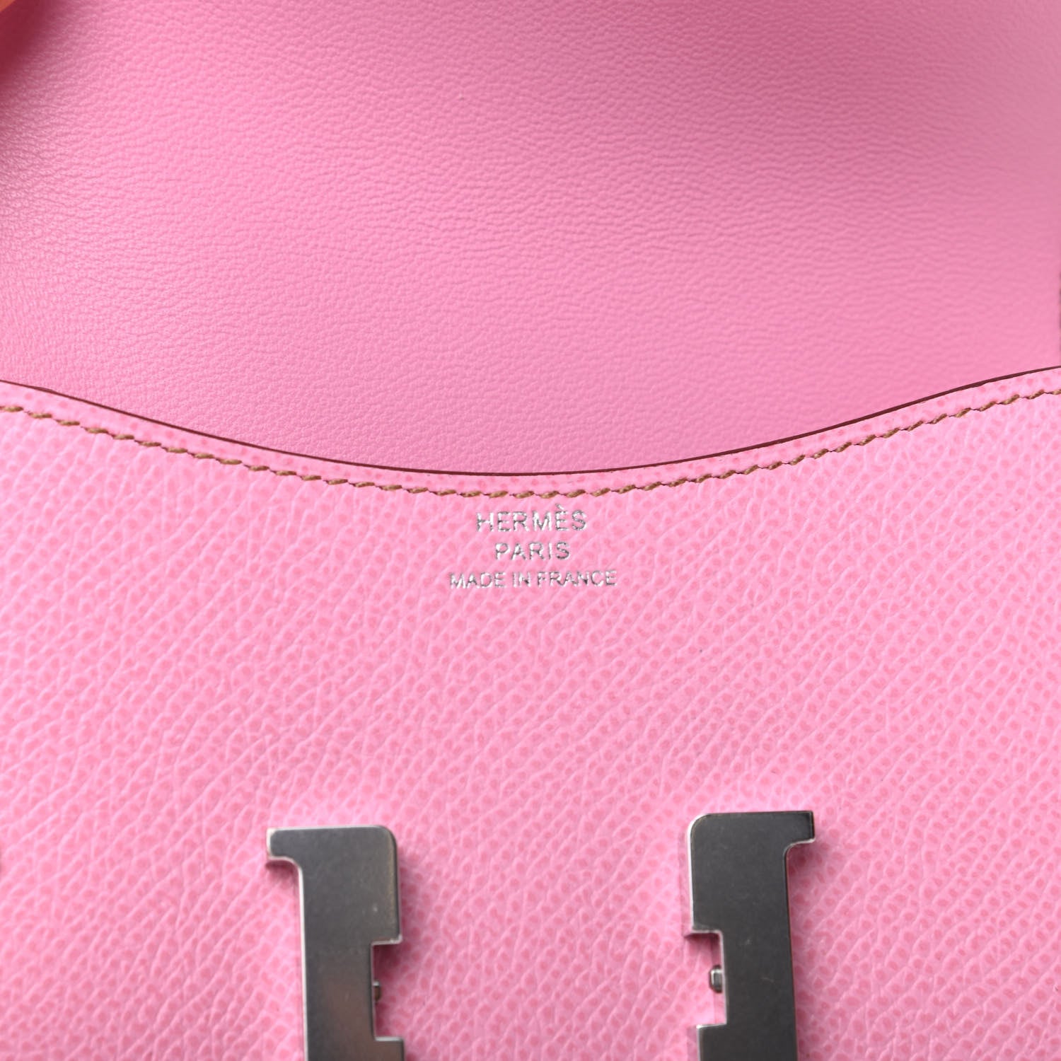 Hermes Epsom Constance Slim Wallet 5P Pink 6 of 10