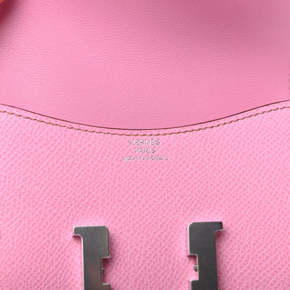 Hermes Epsom Constance Slim Wallet 5P Pink 6 of 10