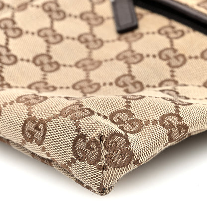 Gucci GG Monogram Double Pocket Belt Bag Dark Brown 10 of 10