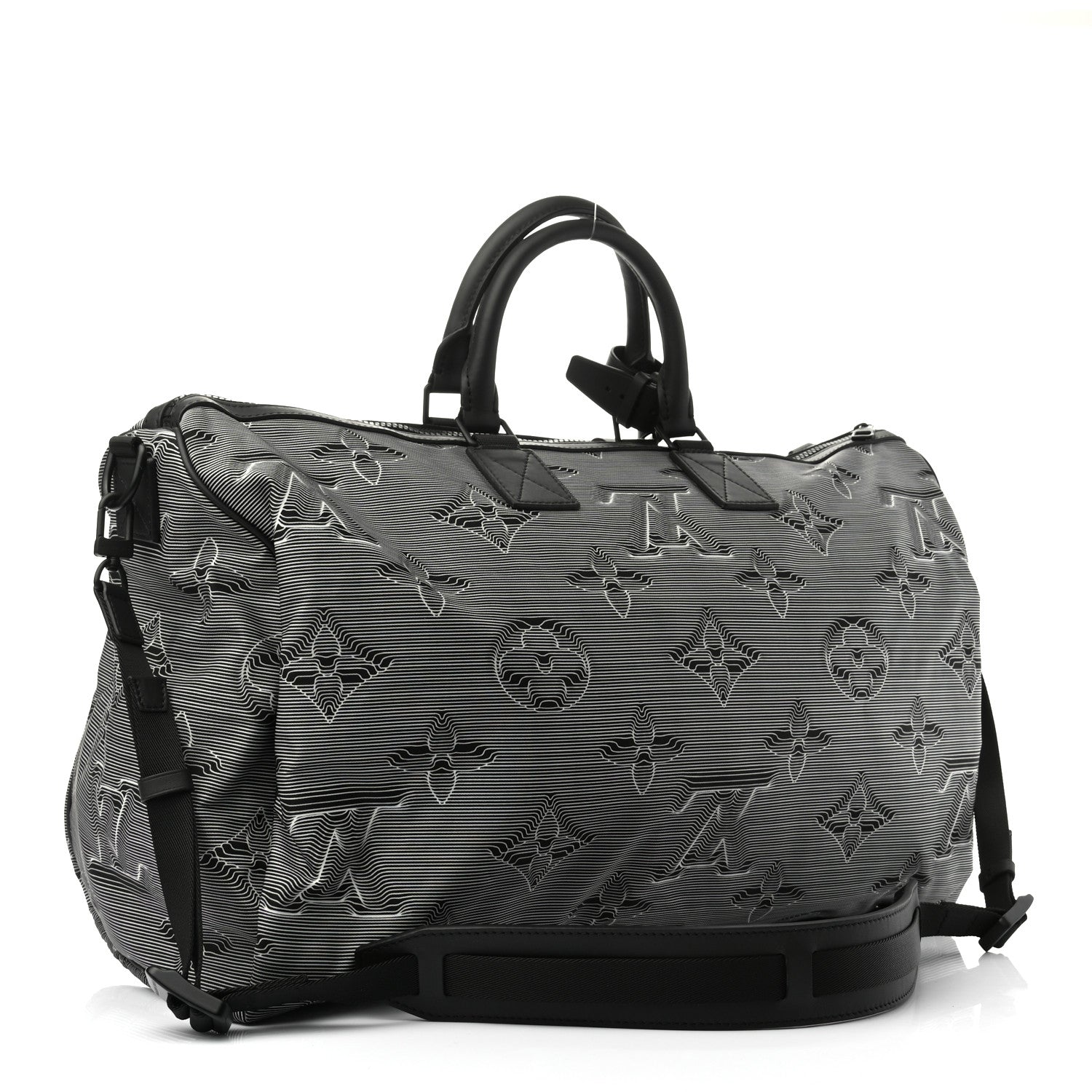 Louis Vuitton Monogram 2054 3D Reversible Keepall Bandouliere 50 Multicolor 4 of 14