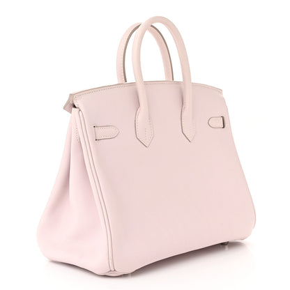 Hermes Swift Birkin 25 Rose Dragee 3 of 13