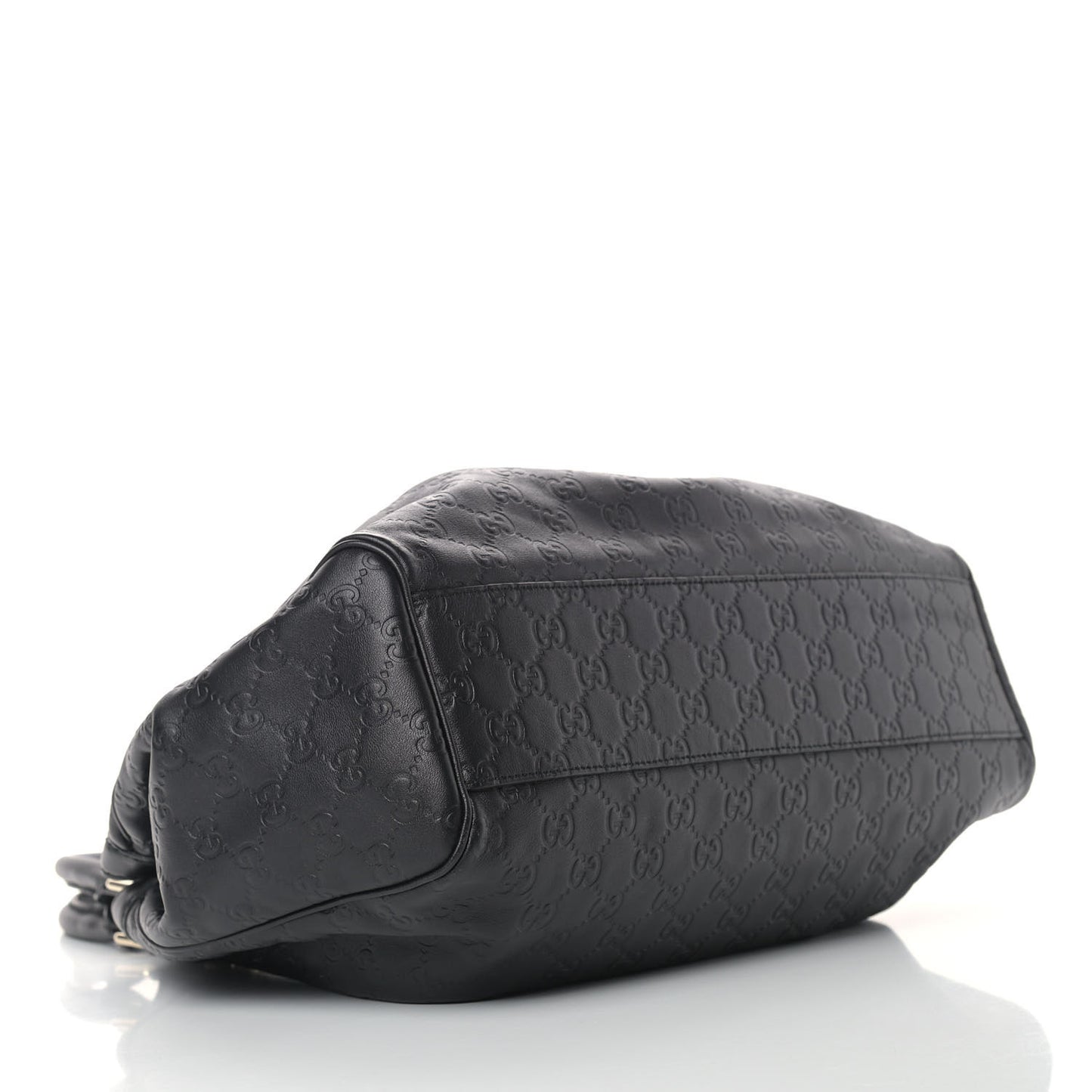 Guccissima Medium Sukey Tote Black