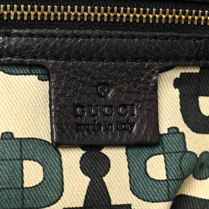 Gucci Guccissima Signoria Large Dome Bag Black 5 of 11