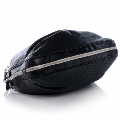 Chanel Perforated Baseball Spirit Ligne Hobo Black 5 of 9