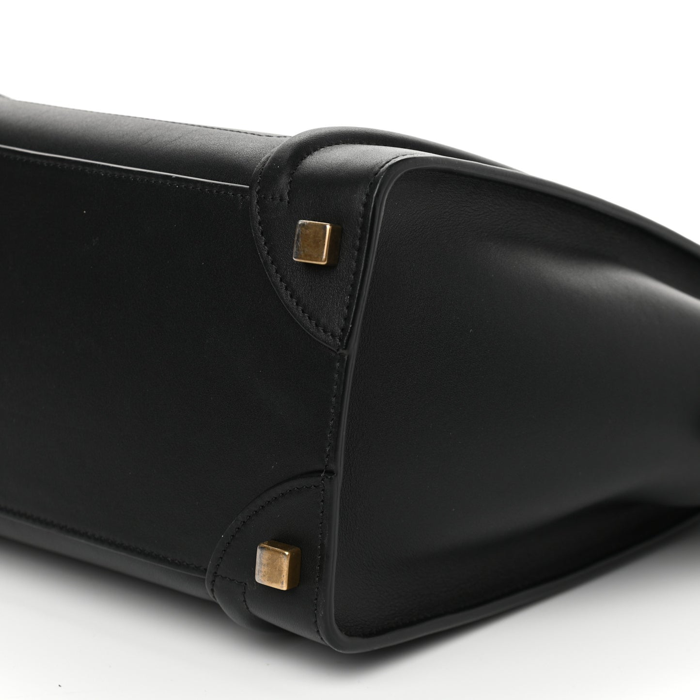 Smooth Calfskin Micro Luggage Black