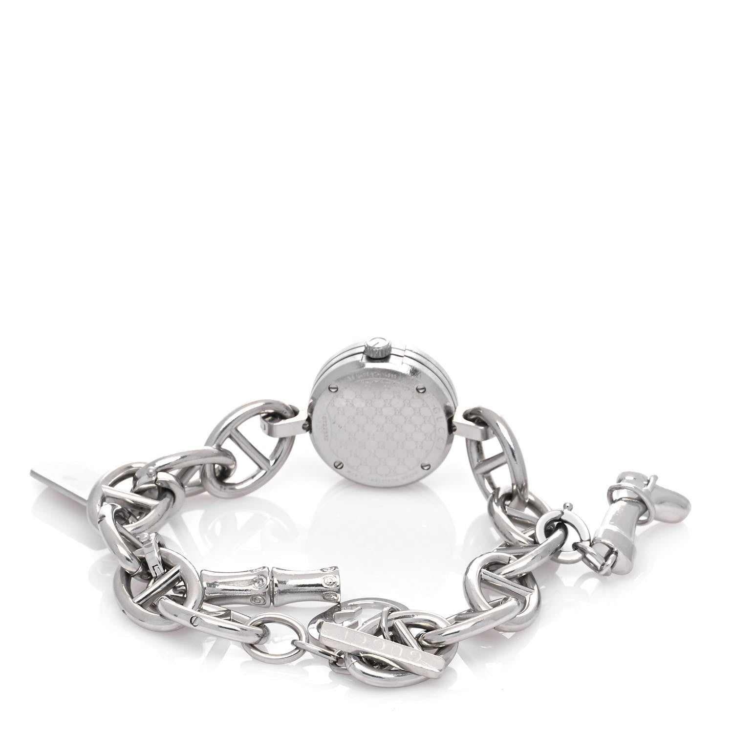 Gucci Stainless Steel 22mm G Charms Quartz Watch 3 of 4