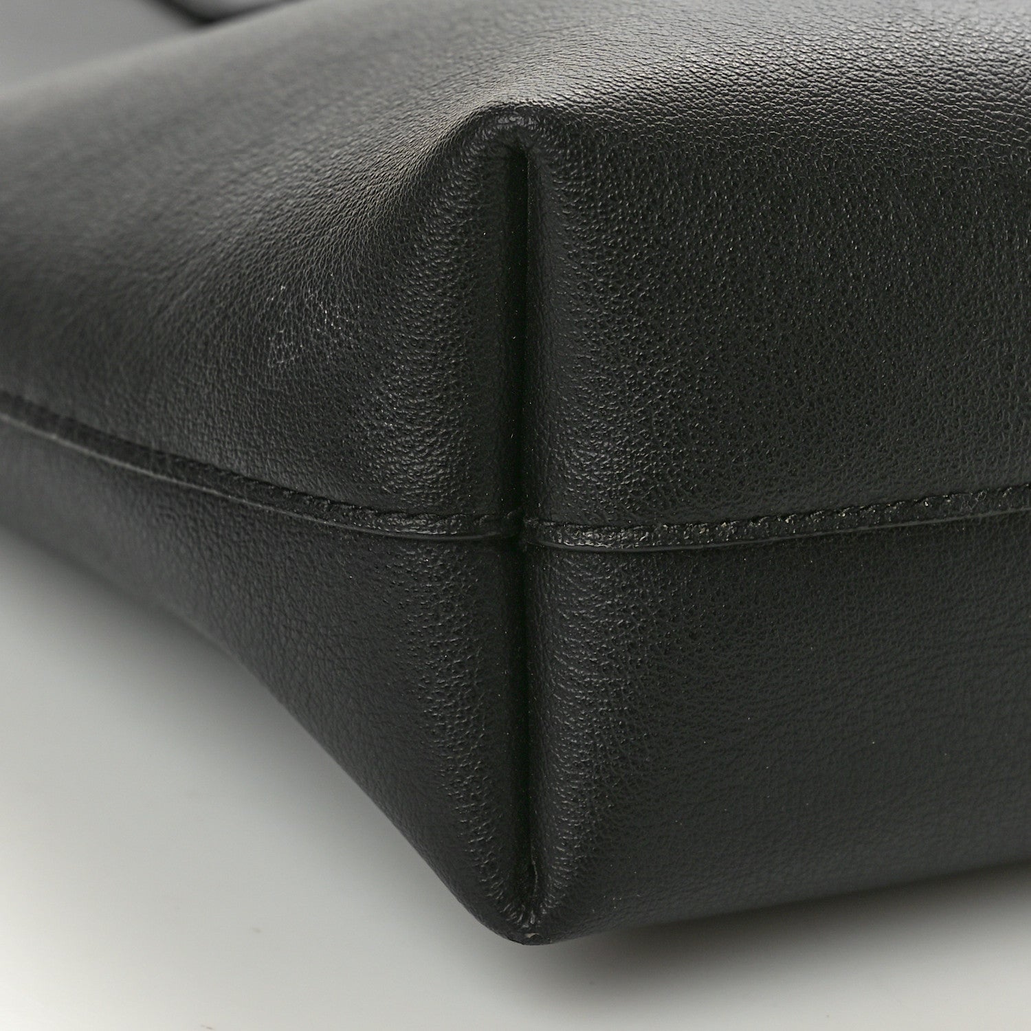 Saint Laurent Calfskin Toy Shopping Tote Black 9 of 11