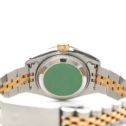 Rolex Stainless Steel 18K Yellow Gold 26mm Oyster Perpetual Datejust Watch Champagne 69173 4 of 5