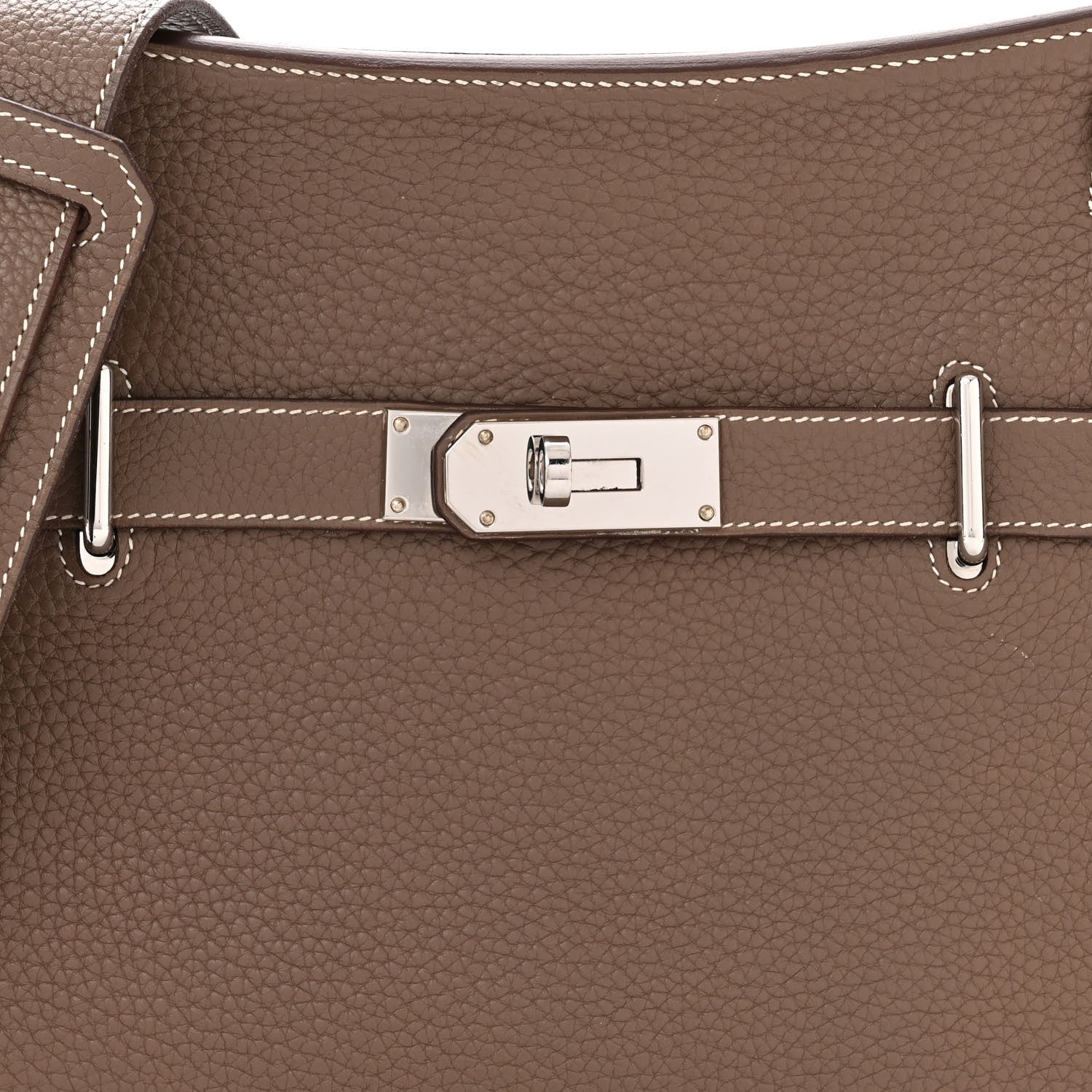 Hermes Taurillon Clemence Jypsiere 31 Etoupe 8 of 12