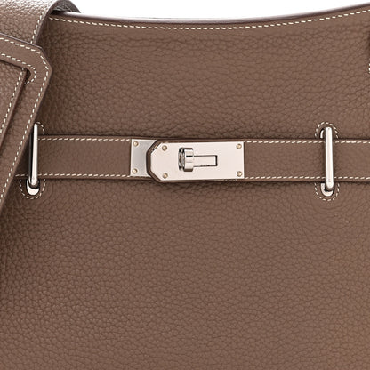 Hermes Taurillon Clemence Jypsiere 31 Etoupe 8 of 12