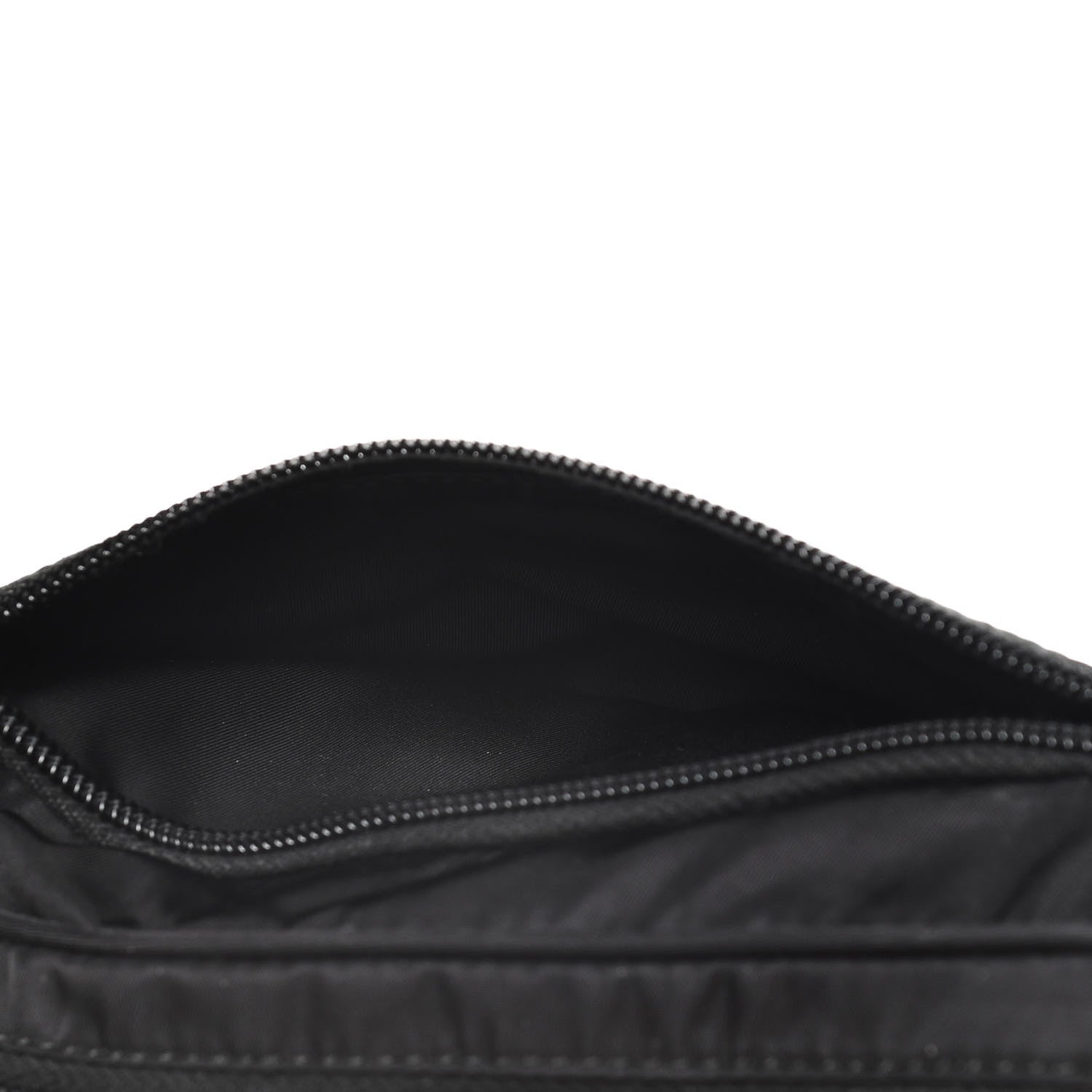 Prada Tessuto Nylon Saffiano Belt Bag Black 7 of 18