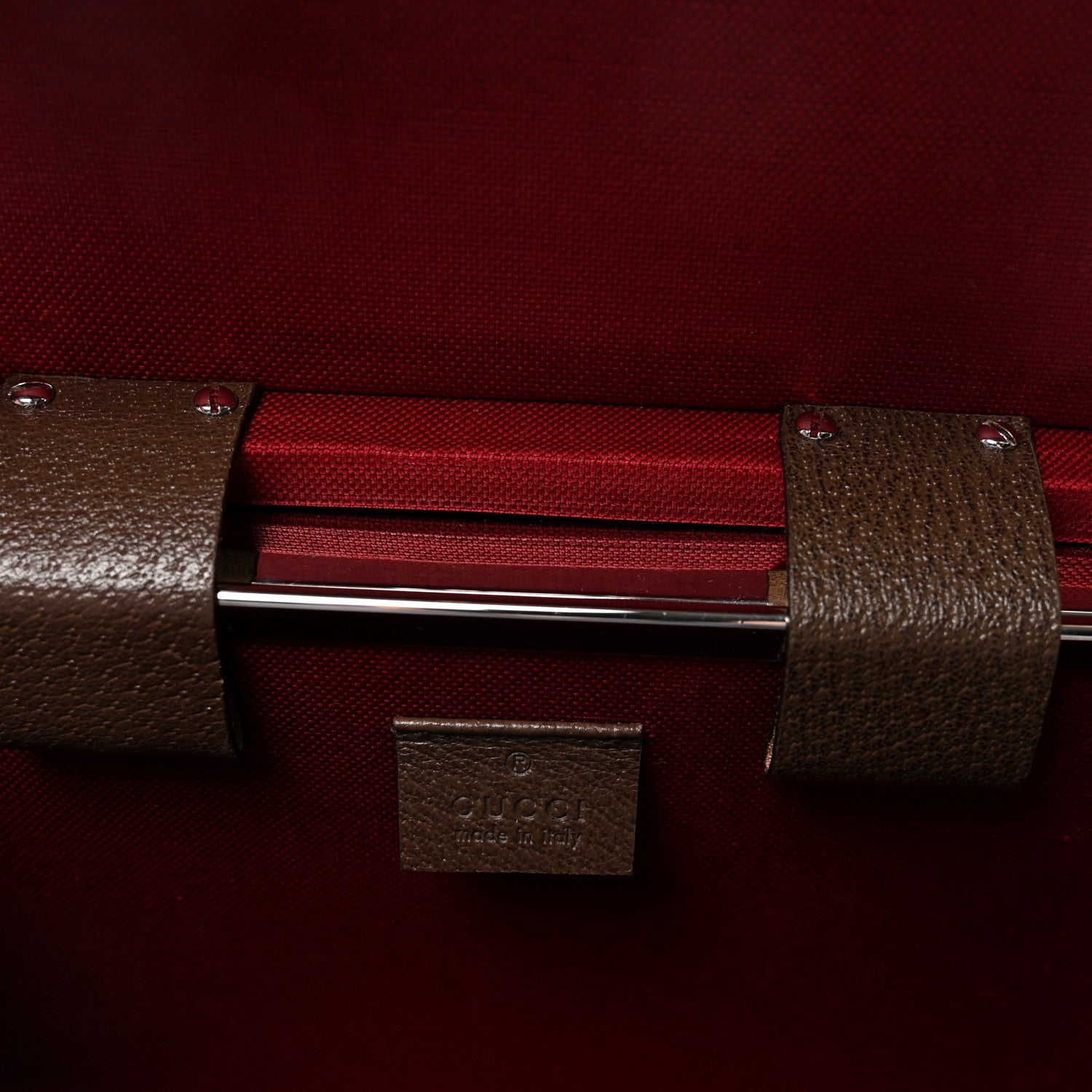 Gucci GG Supreme Monogram Globe-Trotter Beauty Case Brown 6 of 10