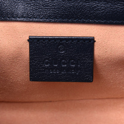 Gucci Monogram Multicolor Matelasse Diagonal Super Mini GG Marmont Shoulder Bag Light Blue Pink Blue Green Red 6 of 12