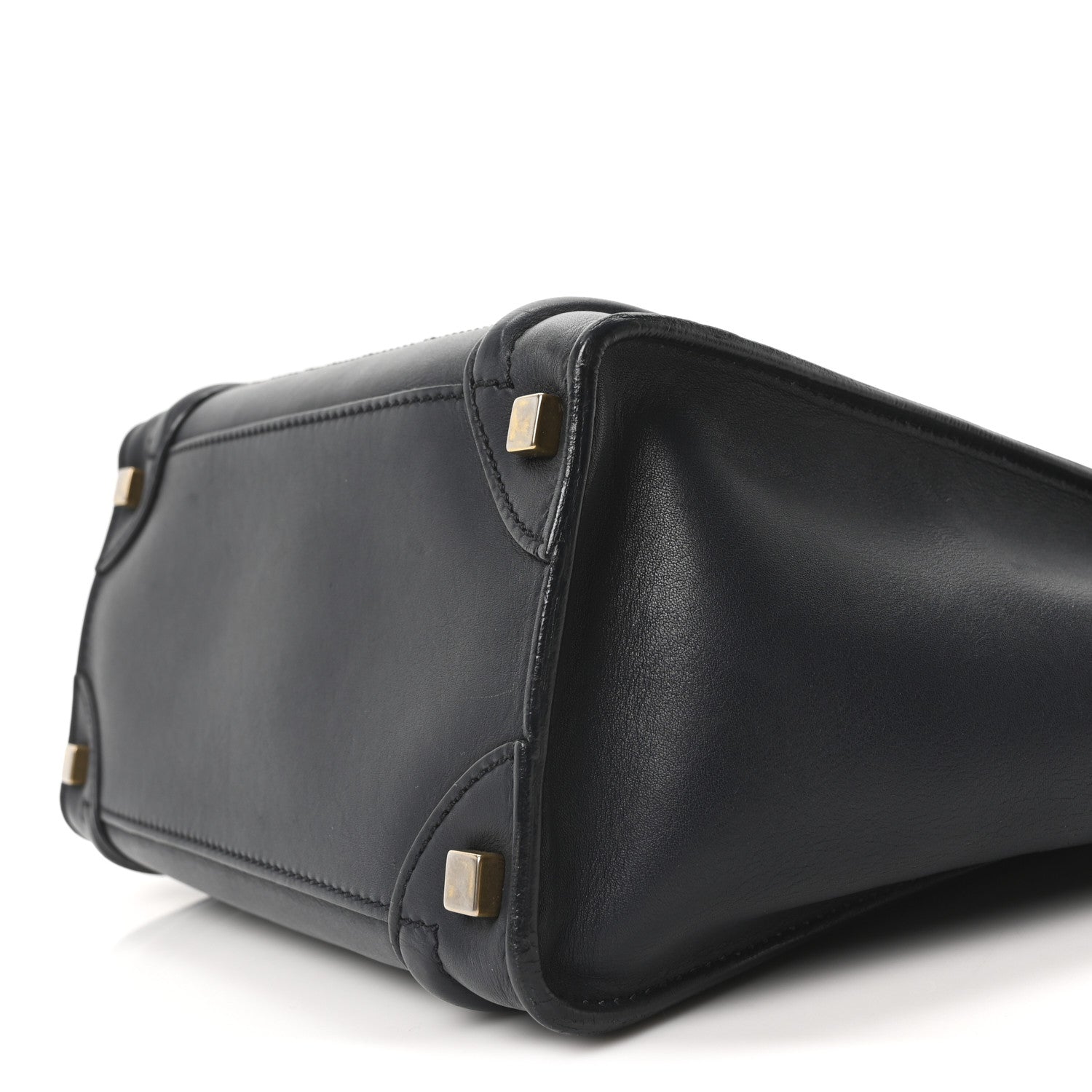 Celine Smooth Calfskin Micro Luggage Navy Blue 9 of 9