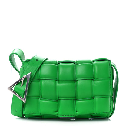 Bottega Veneta Nappa Maxi Intreccio Small Padded Cassette Crossbody Bag Parakeet 1 of 12