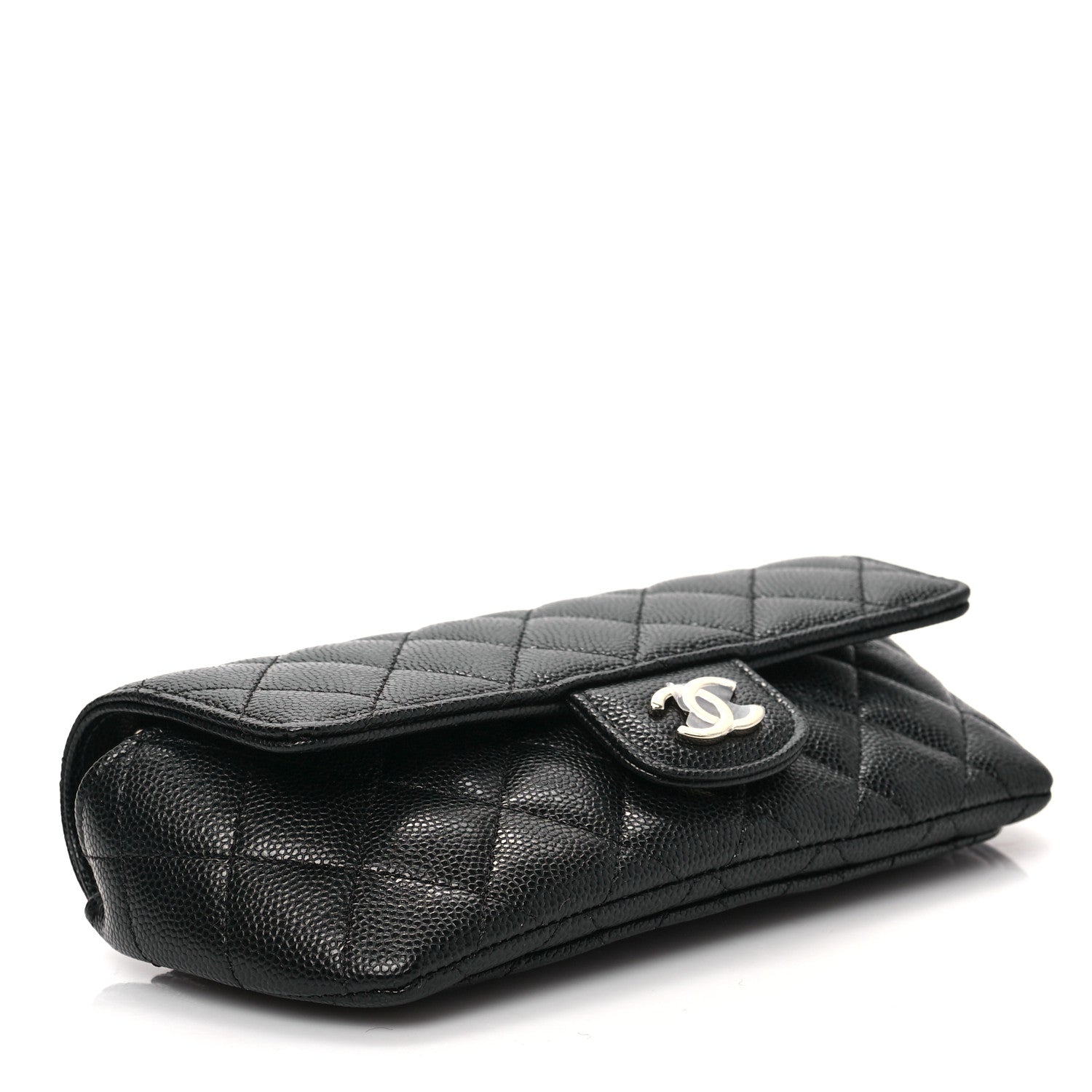 Chanel Caviar Quilted Glasses Case With Chain Black 4 of 9