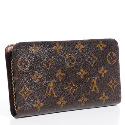 Louis Vuitton Monogram Porte-Monnaie Zippy Wallet 3 of 7