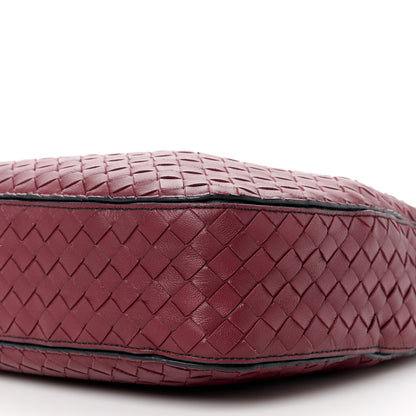 Bottega Veneta Nappa Intrecciato Medium Loop Dark Red 13 of 13