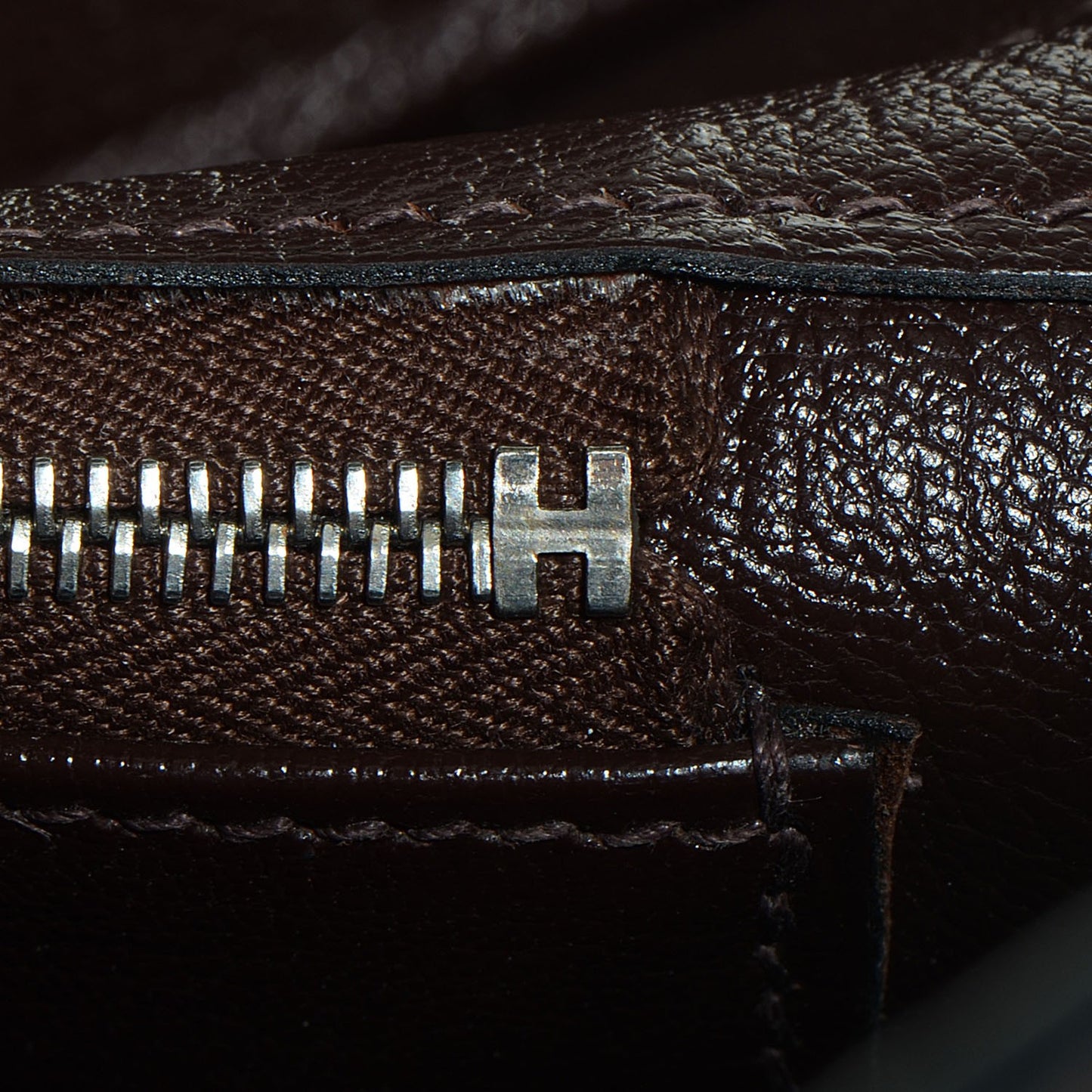 Togo Birkin 35 Chocolate