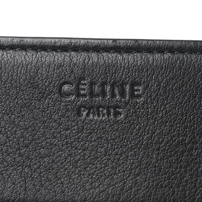 Celine Supple Calfskin Medium Phantom Luggage Black 6 of 11