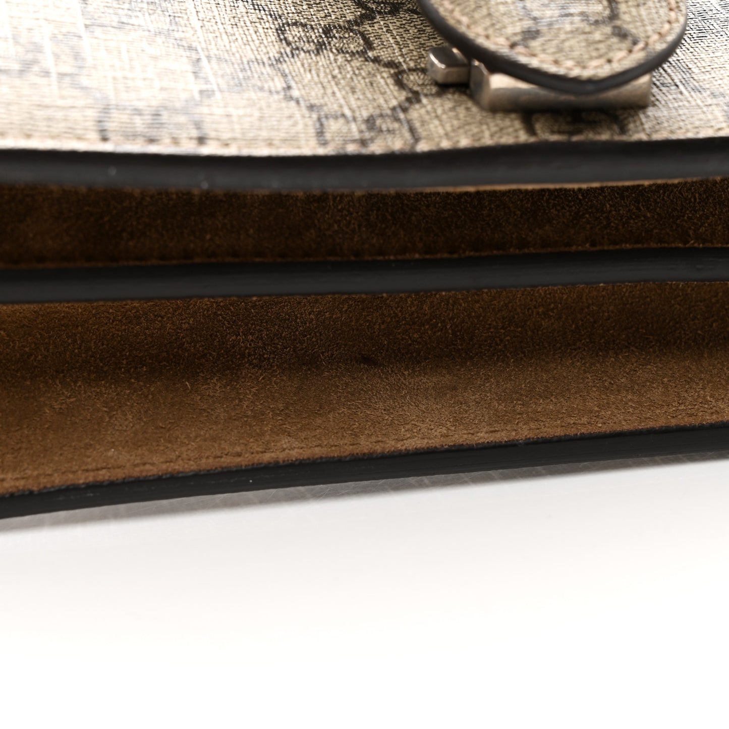 GG Supreme Monogram Small Dionysus Shoulder Bag Taupe