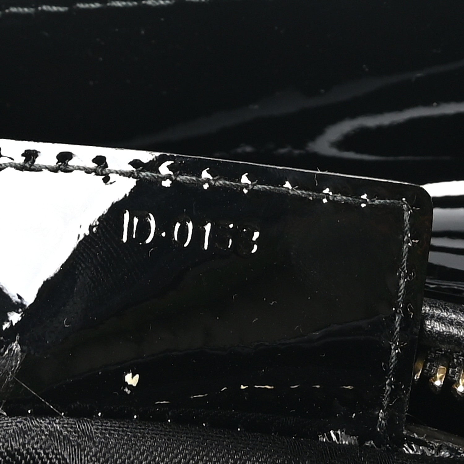 Christian Dior Patent Cannage Medium Lady Dior Black 7 of 10