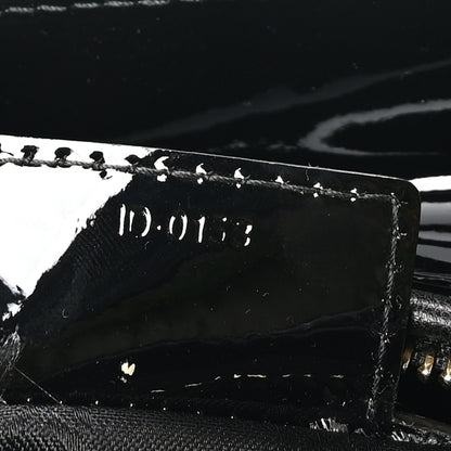 Christian Dior Patent Cannage Medium Lady Dior Black 7 of 10