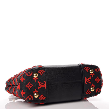 Louis Vuitton Veau Cachemire Tote W BB Black 5 of 10