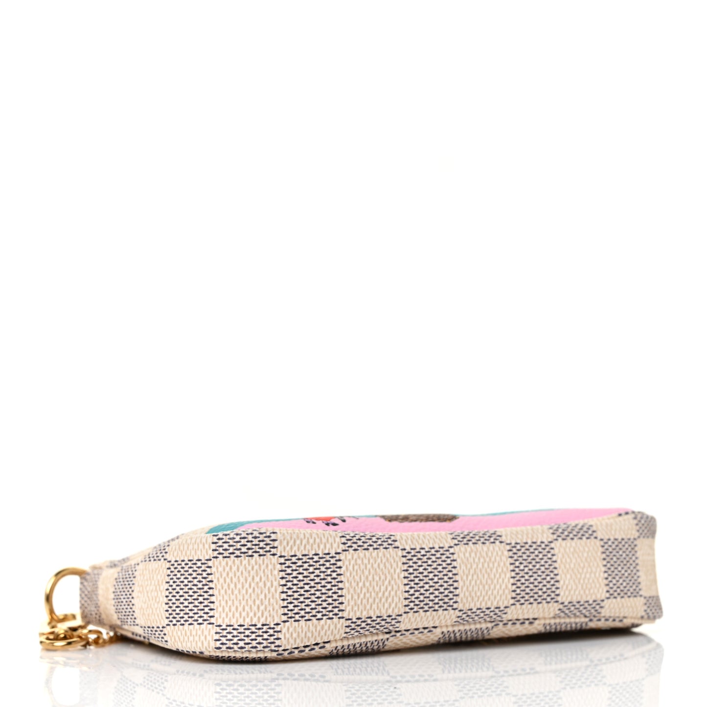 Damier Azur 2016 Christmas Animation Mini Pochette Accessories