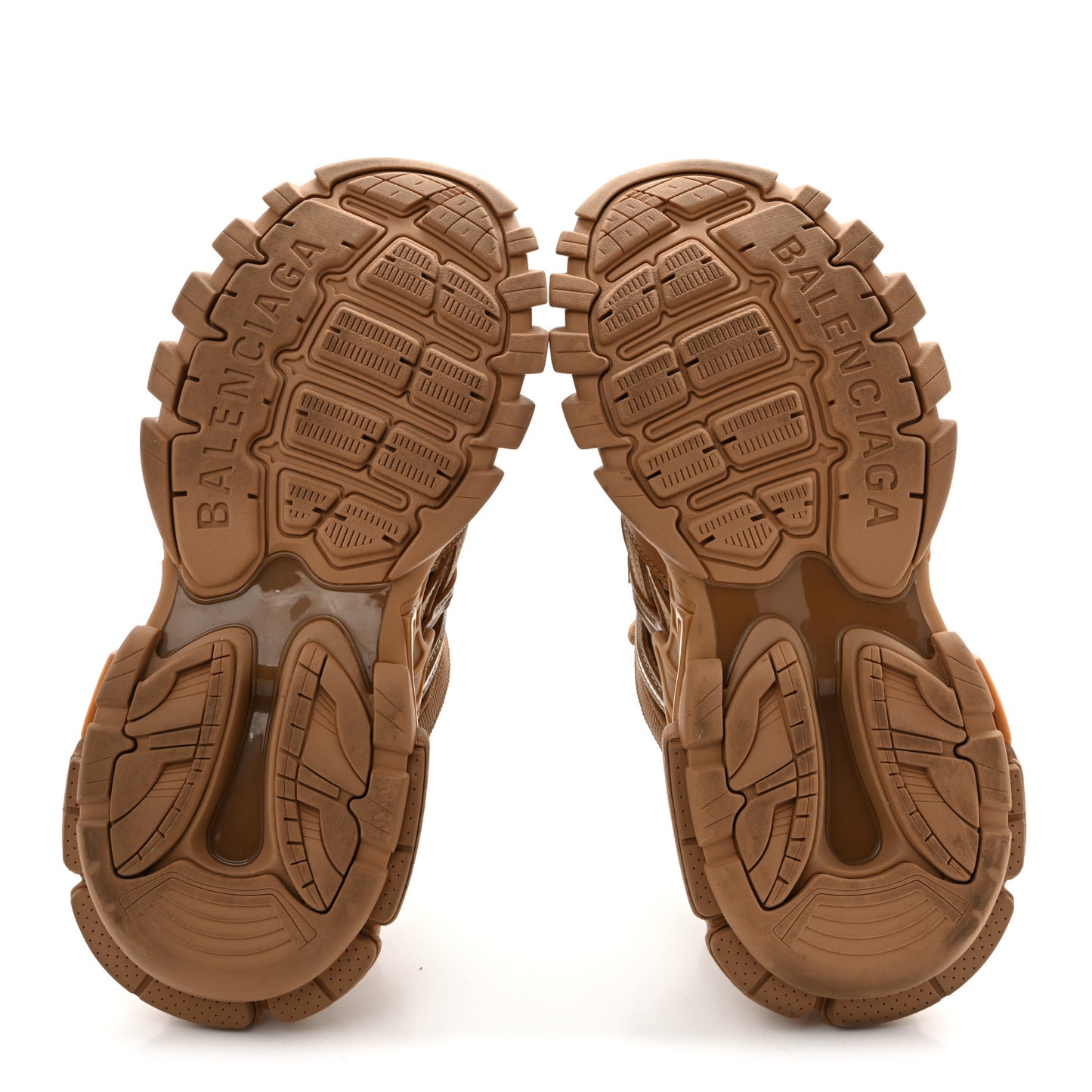 Rubber Mesh Monocolor Clear Sole Womens Track.2 Open Sneakers 40 Light Brown