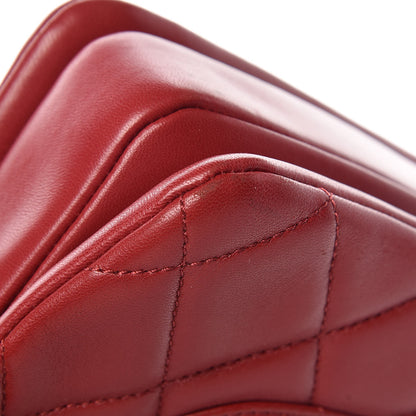 Chanel Lambskin Quilted Small Trendy CC Dual Handle Bag Red 13 of 14