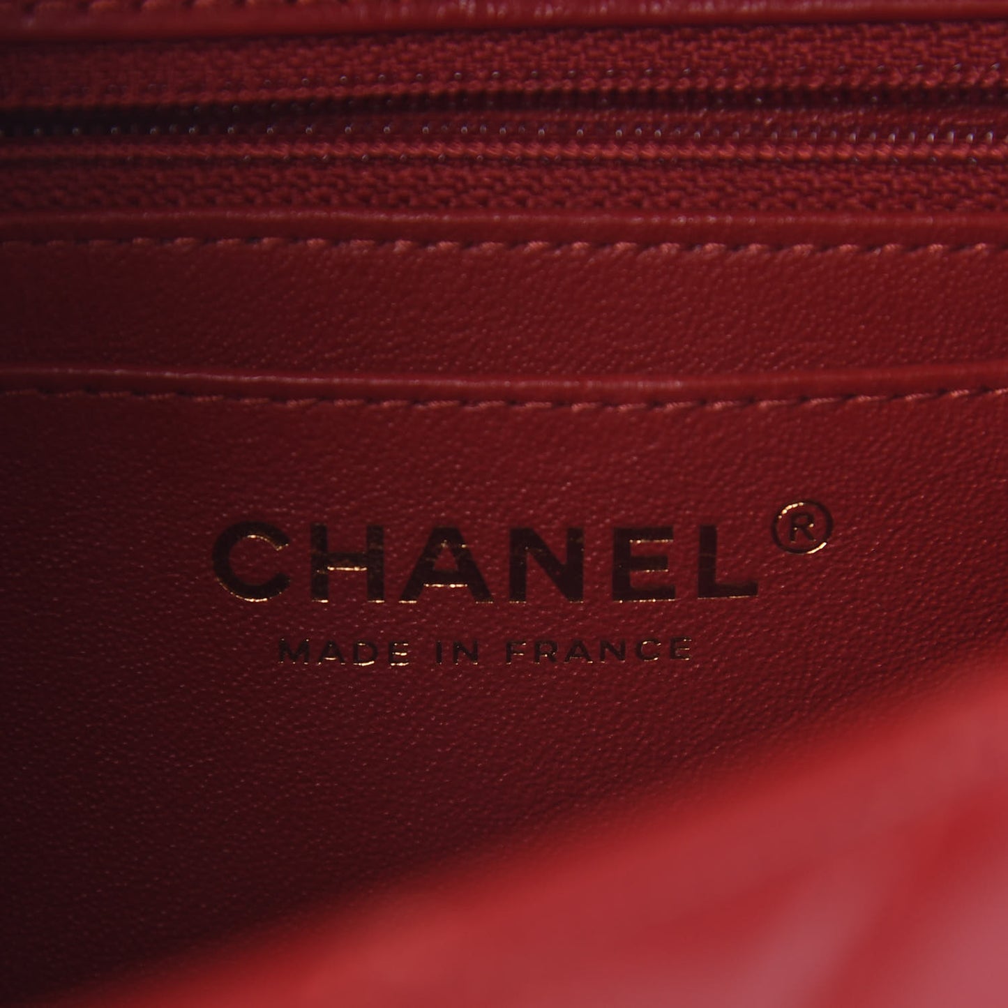 Aged Calfskin Quilted 2.55 Reissue Mini Flap Red