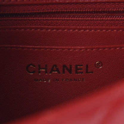 Chanel Aged Calfskin Quilted 2.55 Reissue Mini Flap Red 7 of 9