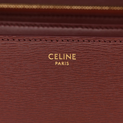 Celine Liege Calfskin Medium Classic Box Flap Bag Burgundy 6 of 11