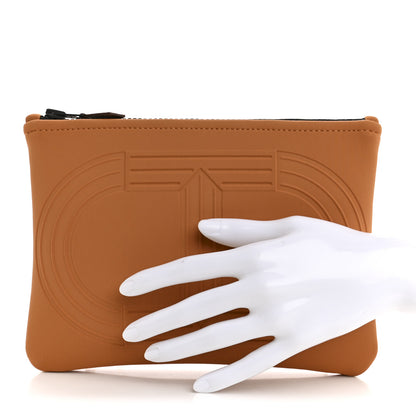 Hermes Neoprene Medium Neobain Maillon Marin Case Caramel 2 of 7