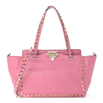 Valentino Garavani Vitello Small Rockstud Tote Ninphea 1 of 10