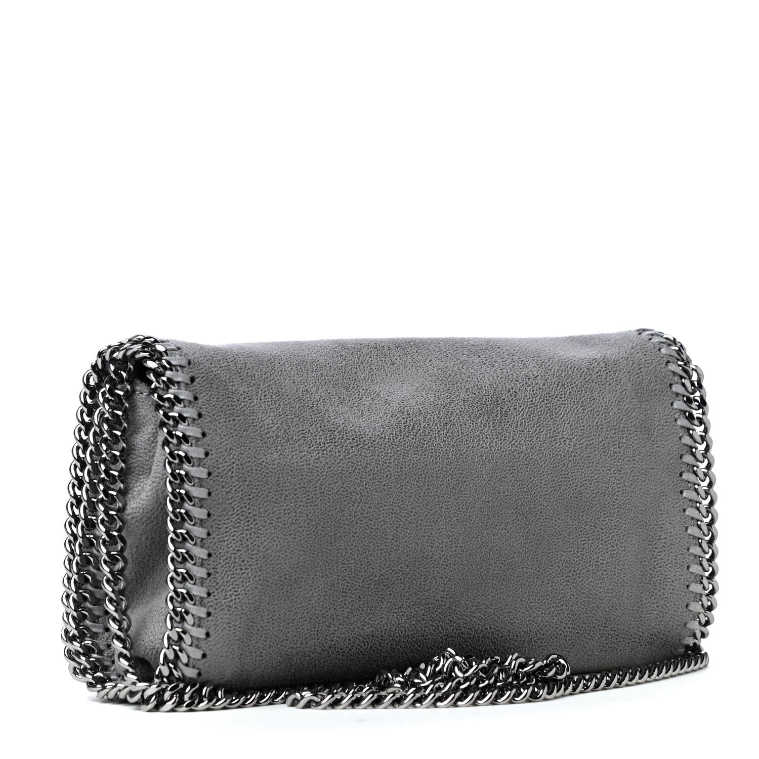 Stella McCartney Shaggy Deer Falabella Crossbody Bag Light Grey 2 of 4