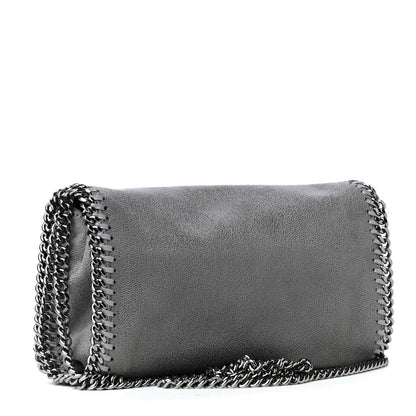 Stella McCartney Shaggy Deer Falabella Crossbody Bag Light Grey 2 of 4