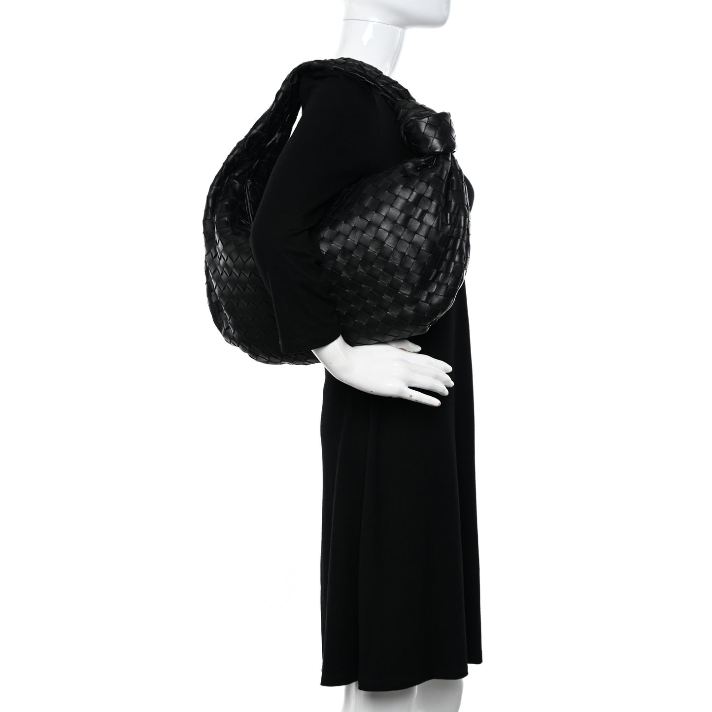 Nappa Intrecciato Small Jodie Black