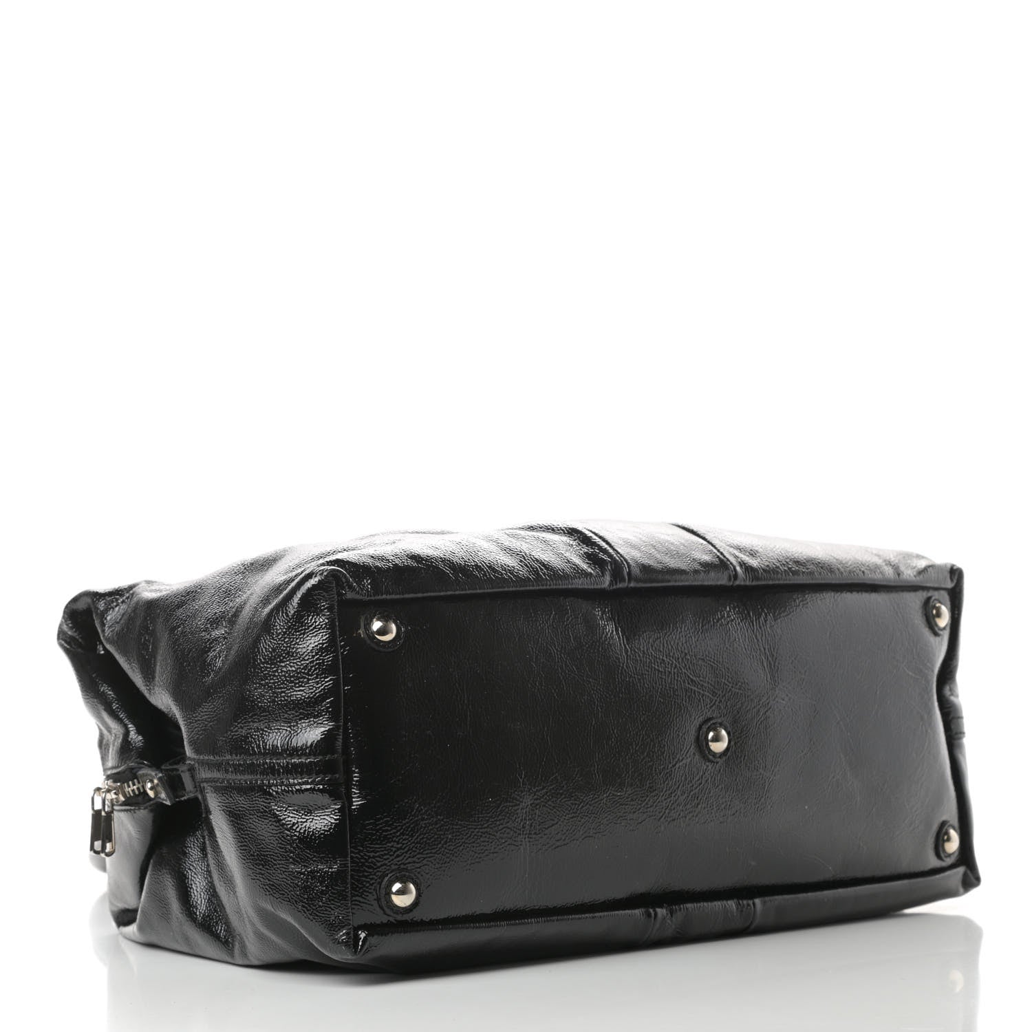 Saint Laurent Textured Patent Medium Easy Y Bag Black 4 of 13