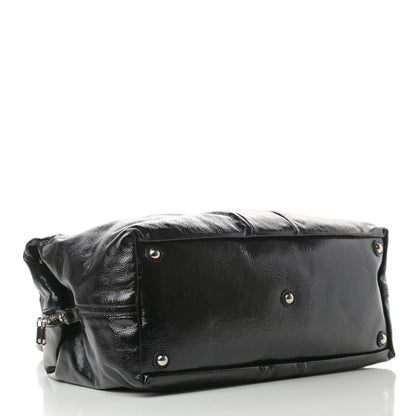 Saint Laurent Textured Patent Medium Easy Y Bag Black 4 of 13