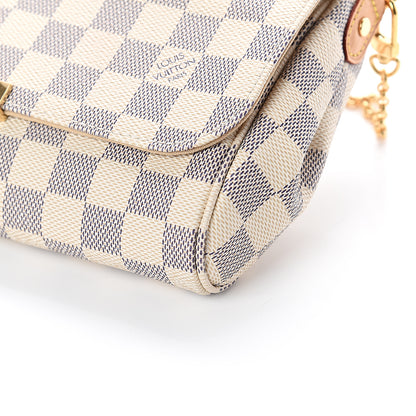 Louis Vuitton Damier Azur Favorite MM 8 of 8