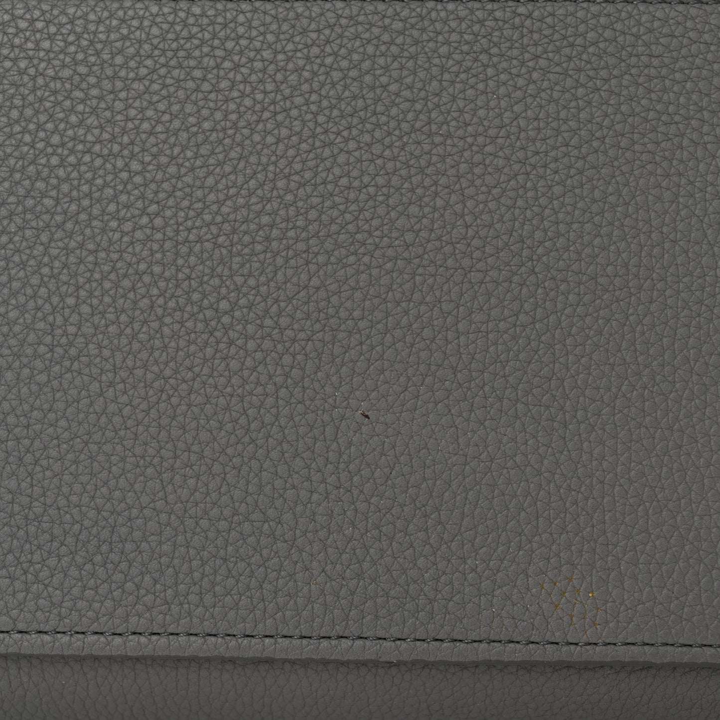 Baby Drummed Calfskin Micro Luggage Kohl
