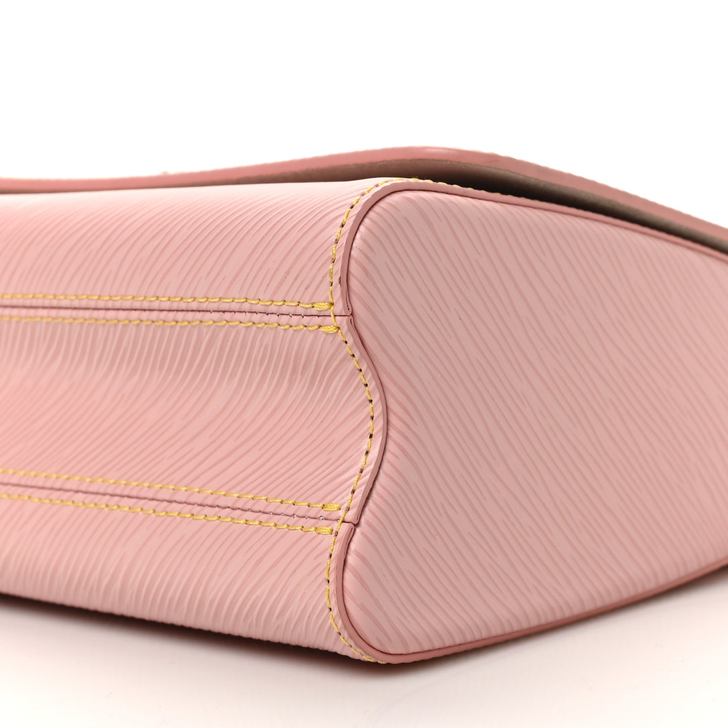 Epi Twist Shoulder Bag MM Rose Ballerine