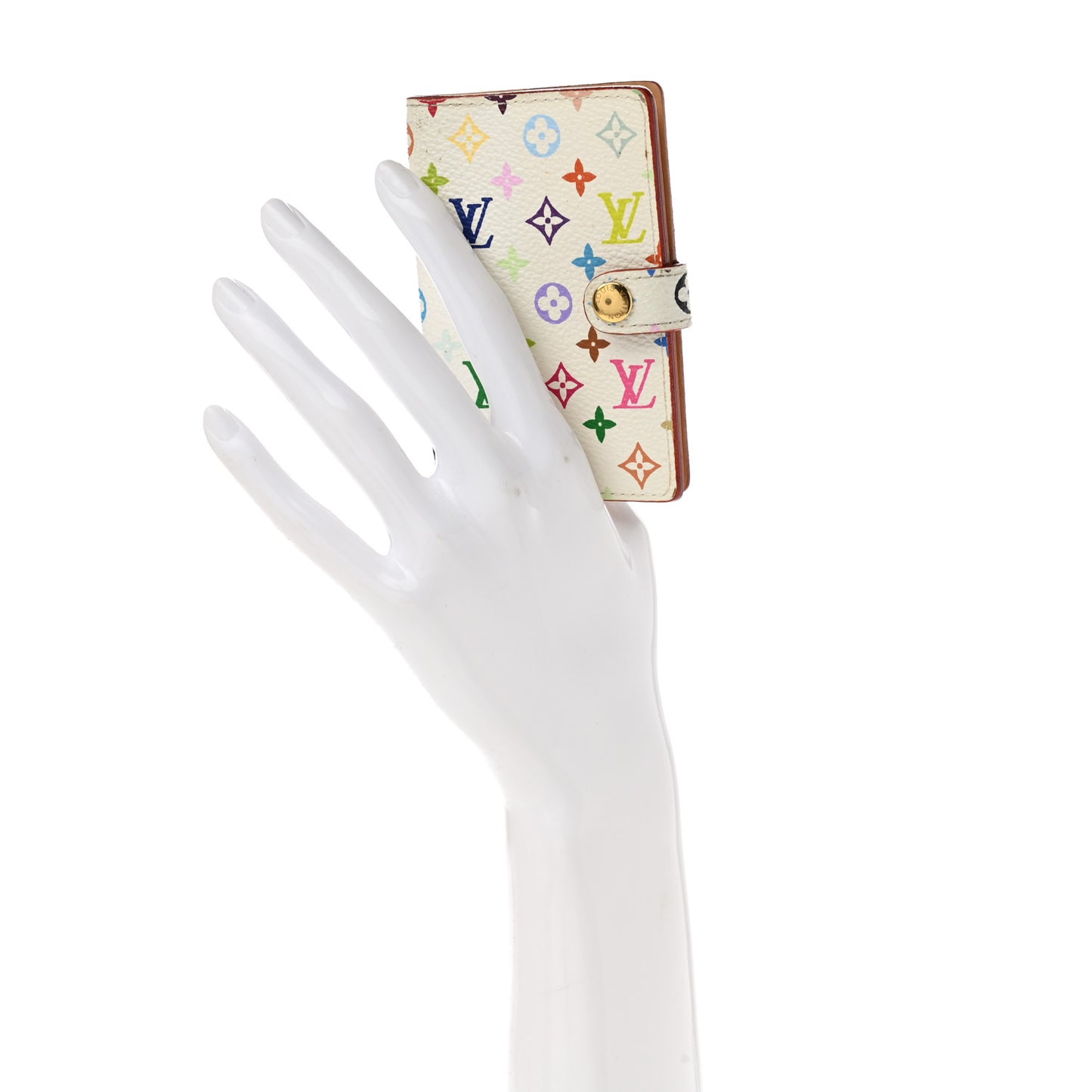 Monogram Multicolor Carnet de Bal Mini Agenda Cover White