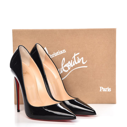Christian Louboutin Patent So Kate 120 Pumps 39 Black 8 of 8