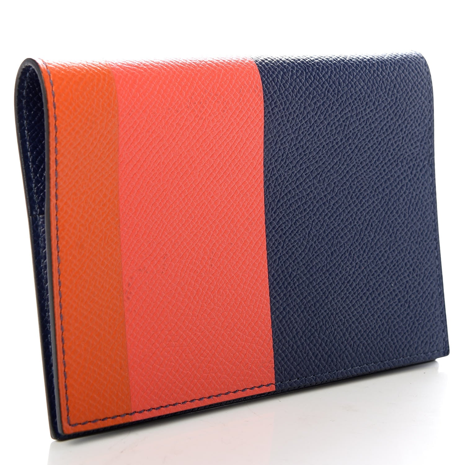 Hermes Epsom Casaque Couverture Agenda Cover GM Bleu Saphir Rose 3 of 7